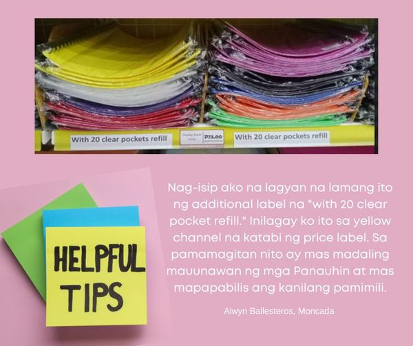Additional Label ng Paninda